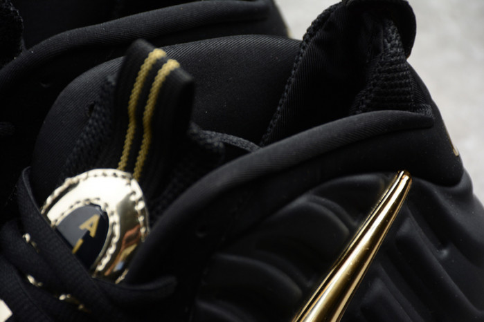 Air Foamposite Pro Black Metallic Gold 624041-009
