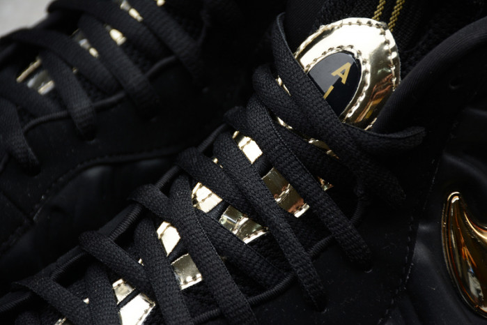 Air Foamposite Pro Black Metallic Gold 624041-009